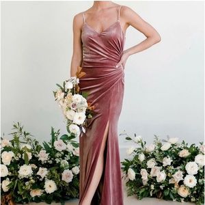 Revelry Mauve Maxi Dress